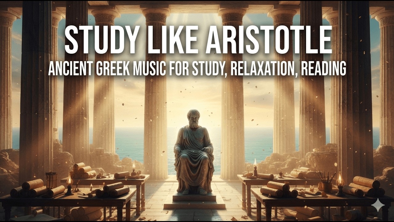 🏛️ Ancient Greek Music for Deep Focus & Study With Scientific Frequencies(528Hz, 432Hz +Gamma Waves)
