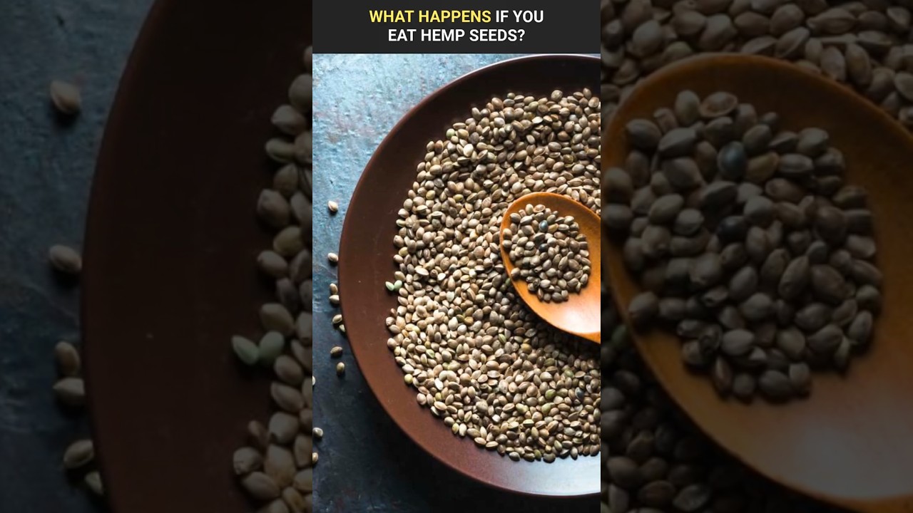 What Happens If You Eat Hemp Seeds? | #shorts 850