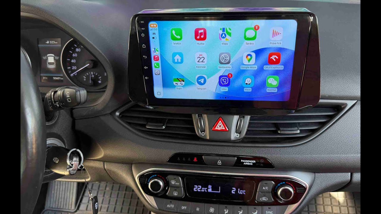 Android-магнитола Junsun Hyundai i30 — CarPlay — Видео 4K