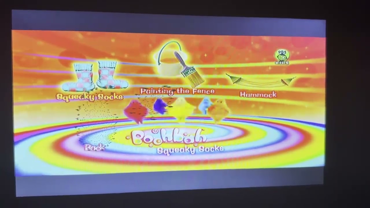 (Gameplay - 4360) Boohbah: Squeaky Socks (DVD Menu - 530)