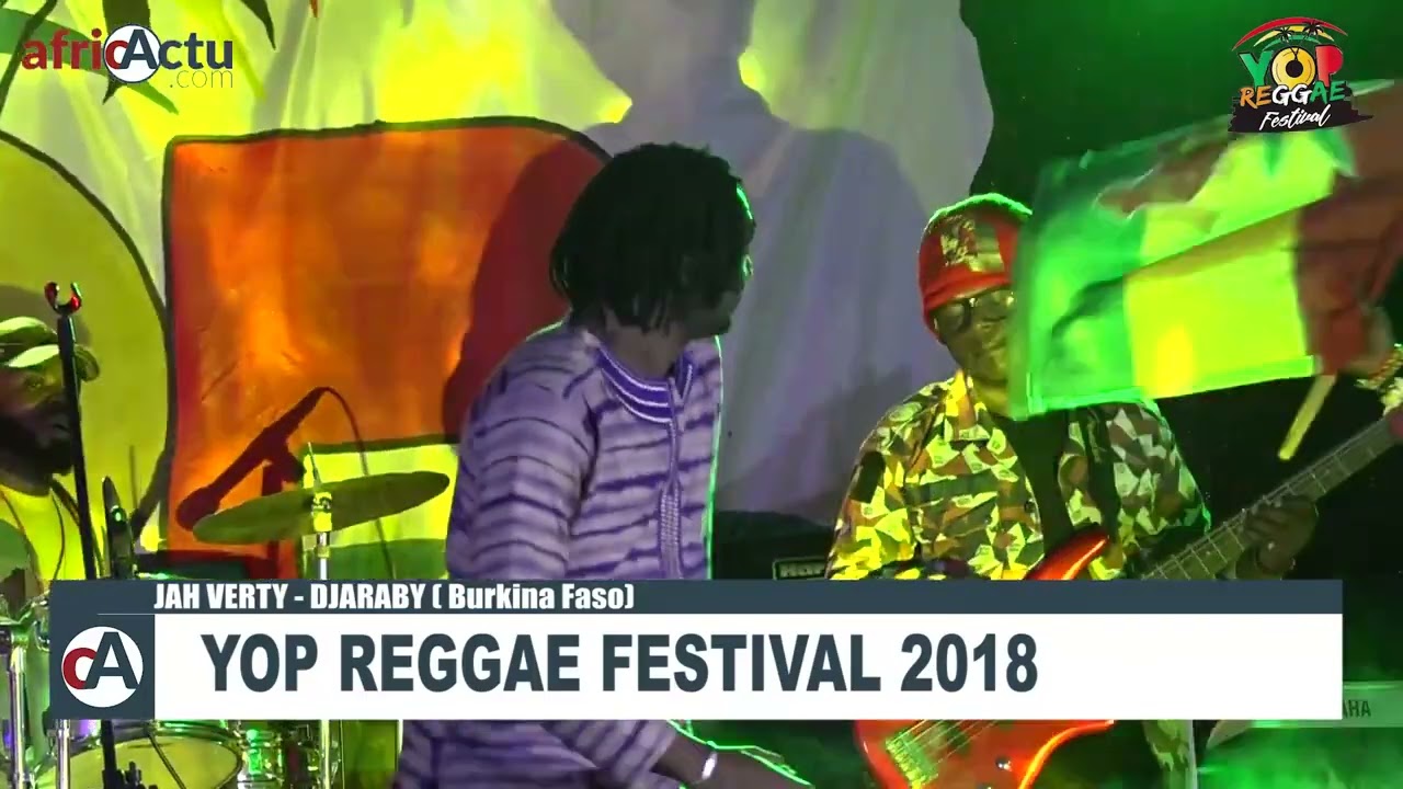 #Jah Vérity (Burkina Faso) à la 3ème édition de YOP Reggae Festival.