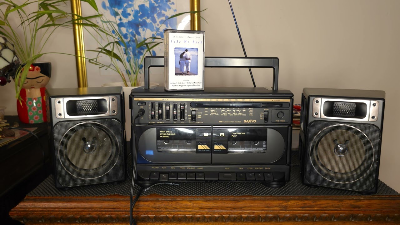 Magic Moments ~ Ronnie Hilton ~ 1990s Sanyo MW172K Player ~ 1997 Take Me Back Cassette