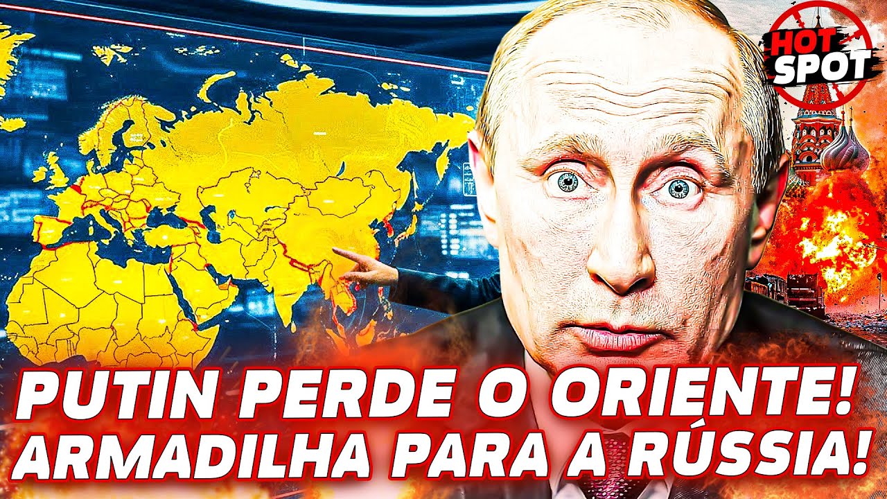 💥 China começa a DIVIDIR a Rússia! Putin perde a Sibéria! Nova MAPA do mundo vazou! | Ponto Quente