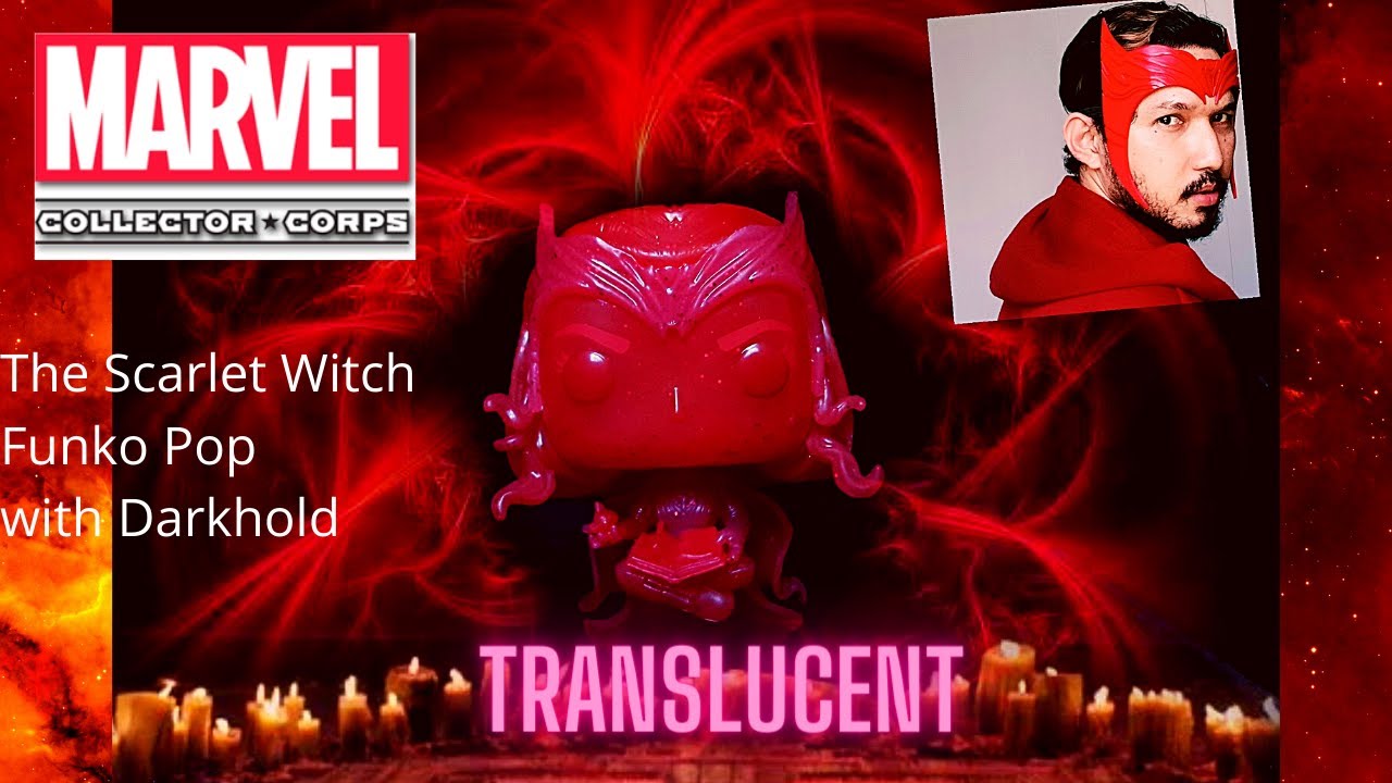 Translucent Scarlet Witch ( Marvel Collector) | WandaVision | Funko Pop Unboxing Video