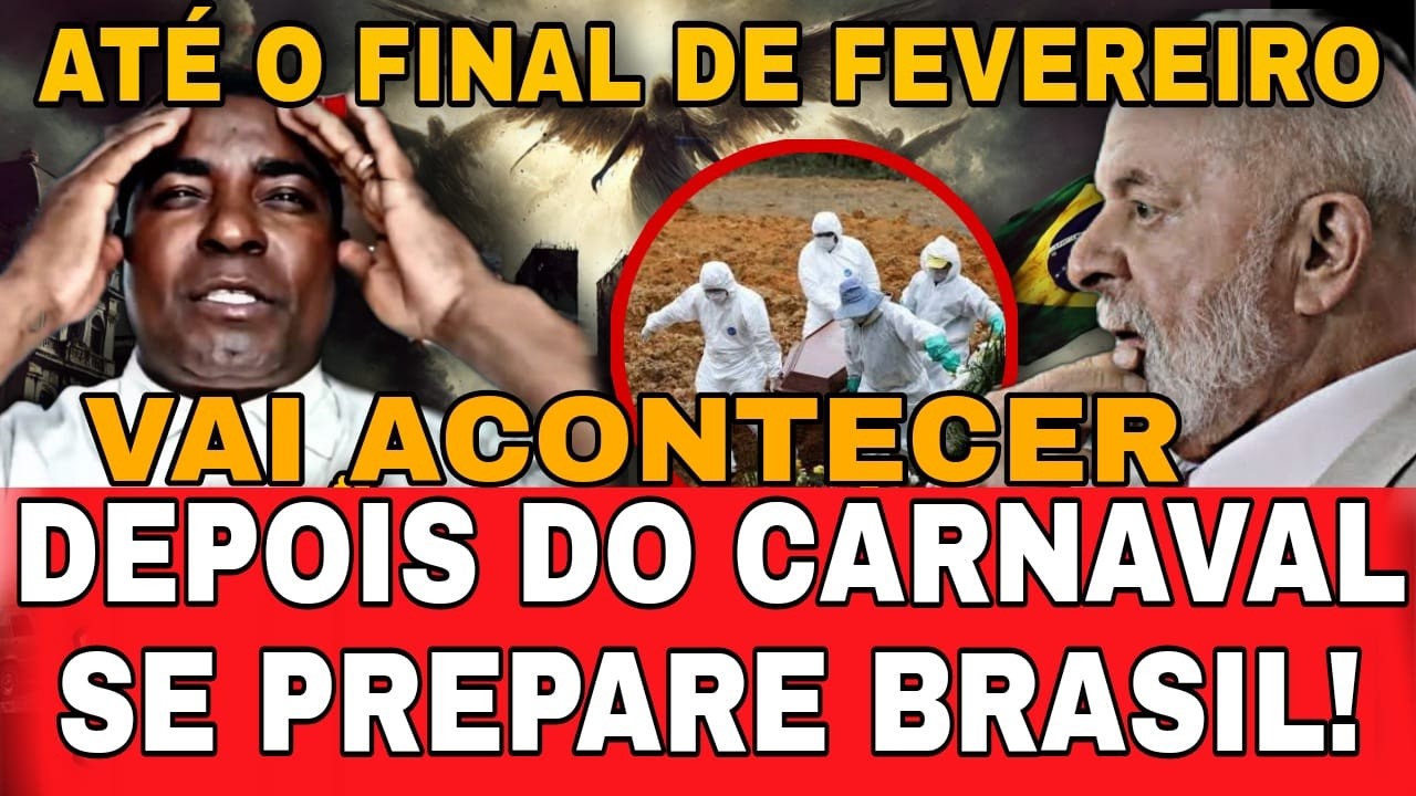 Vai ACONTECER depois do CARNAVAL, De DEUS N&Atilde;O SE ZOMBA - Mission&aacute;rio Flavio Rodrigues