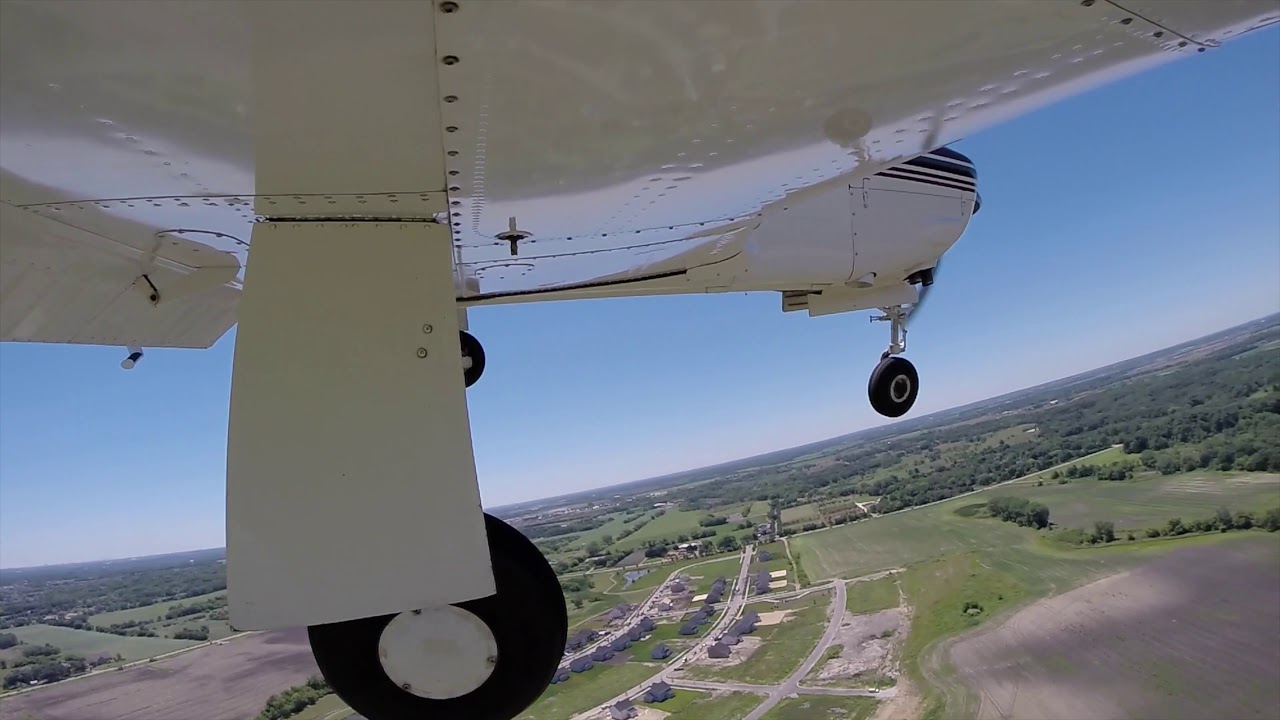 Piper Arrow Landing Gear Action