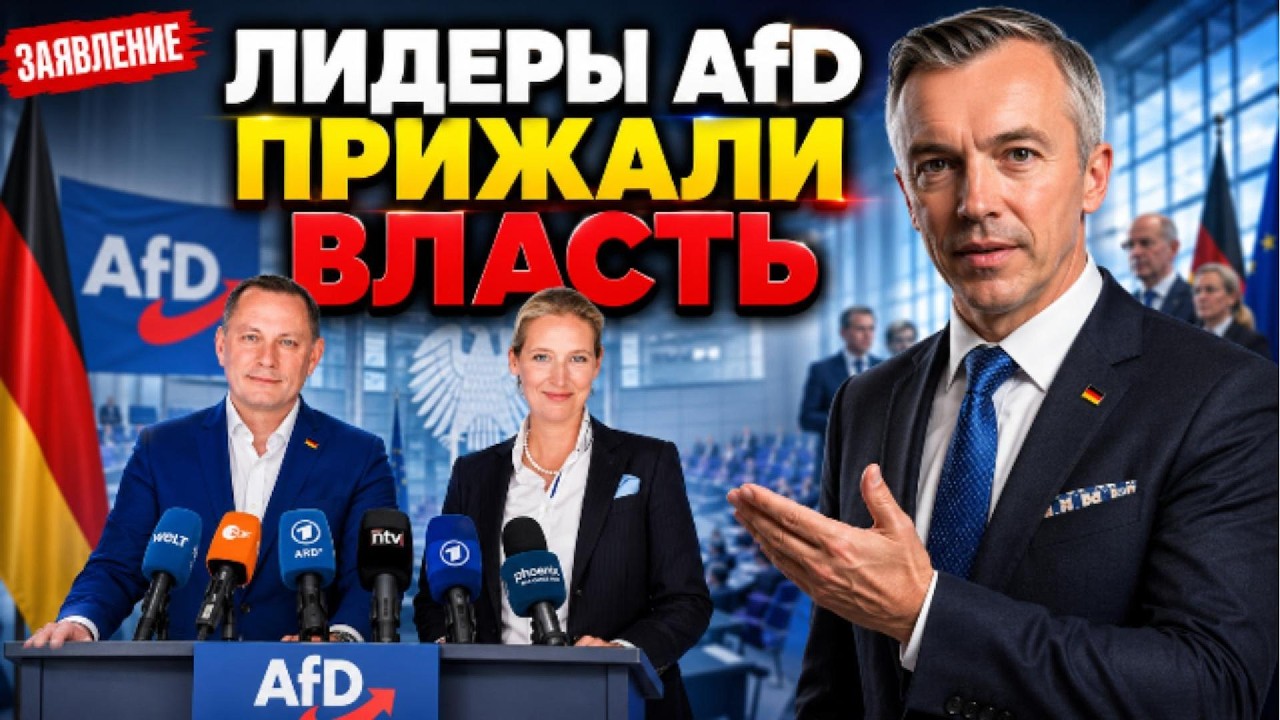 Вайдель и Крупалла прижали Мерца: &laquo;Это не наша война&raquo; &mdash; что прозвучало в Берлине