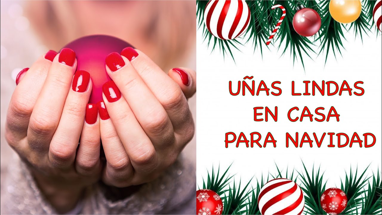 3 Ideas Para Que Decores Tus U&ntilde;as En NAVIDAD 💅🏼🎄/ Lorena G 💜