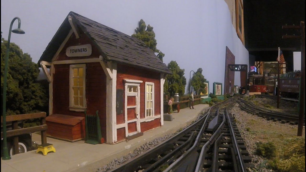 Locomotive Cab Ride on the O Gauge Hi-Rail Union City Line
