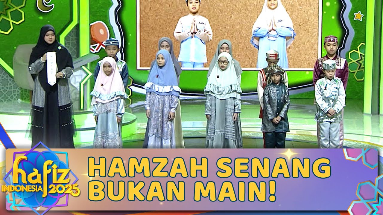 Untuk Pertama Kalinya Hamzah Dapatkan Pin Faiz | HAFIZ INDONESIA 2025