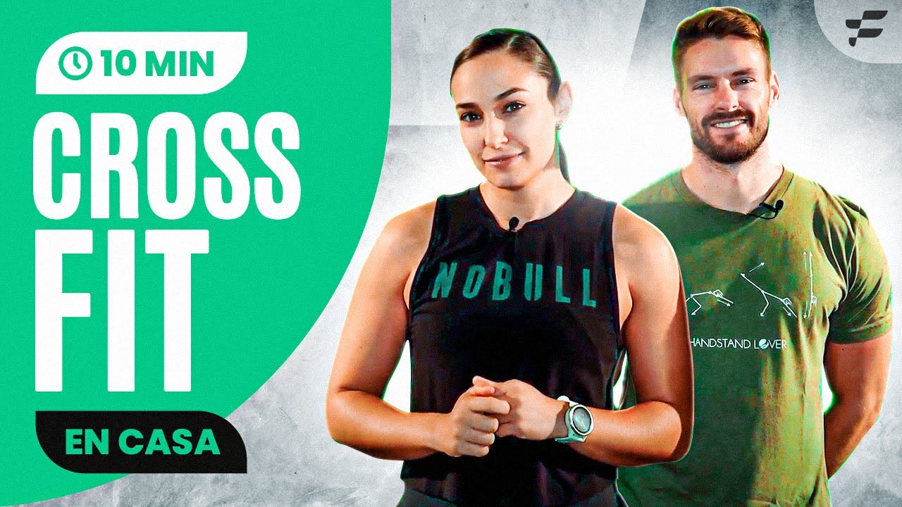 🔥 CROSSFIT 💪 en CASA 🏠 para principiantes | Rutina efectiva de 10 minutos ⏰