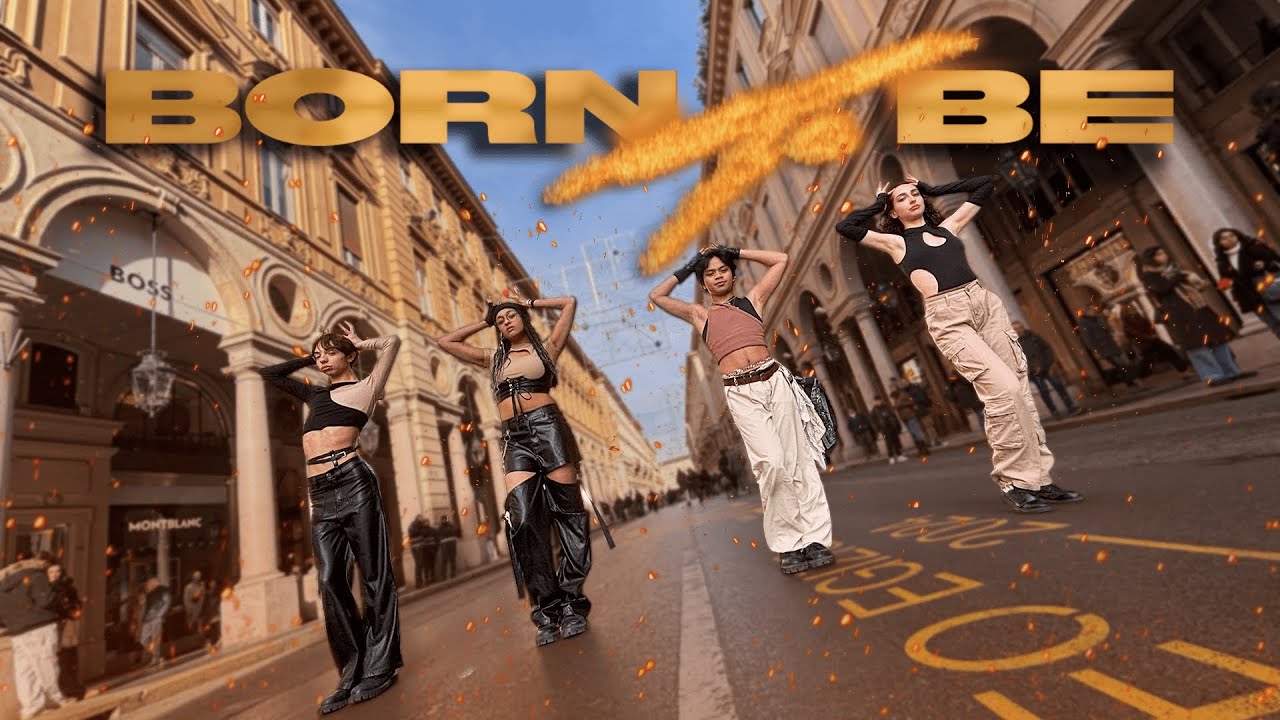 [KPOP IN PUBLIC] ITZY (있지) -  BORN TO BE + Intro Dance Cover by UNCODED CREW from Italy