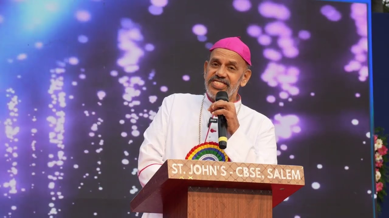 வாழ்க்கையை மாற்றும் 4 ரகசியங்கள்! - புனித ஜான்ஸ் அகாடமி ஆண்டு விழா உரை (24.01.2026) - Bishop Roy