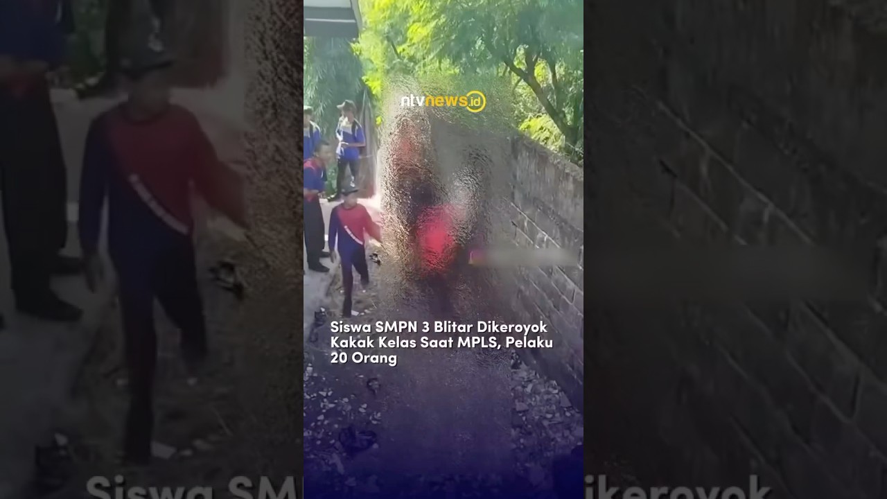 Siswa SMPN 3 Blitar Dikeroyok Kakak Kelas saat MPLS, Pelaku 20 Orang | NTVNEWSID