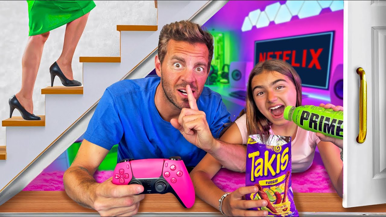 CONSTRU&Iacute; UNA HABITACI&Oacute;N SECRETA Itarte Vlogs
