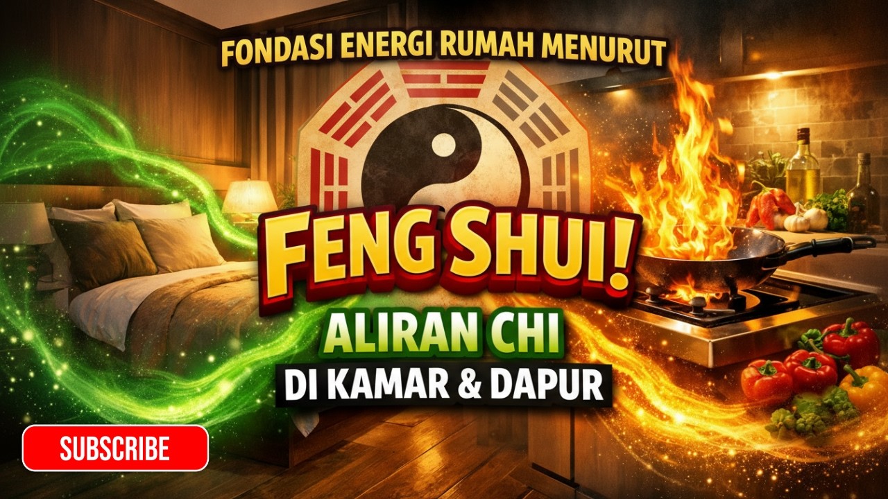 FENGSHUI REZEKI 🐉 ALIRAN CHI DI KAMAR DAPUR .