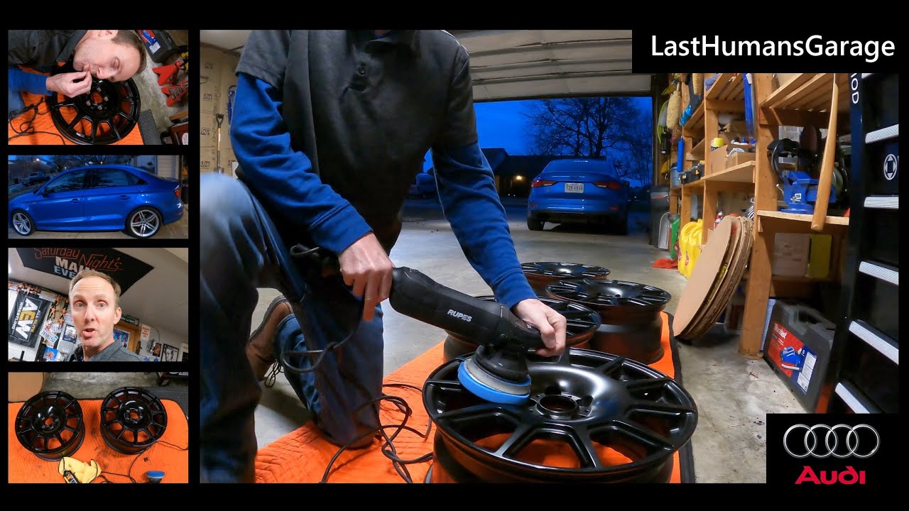 2018 Audi S3: Episode 44: Polishing Sparco Terra's From Matte to Gloss