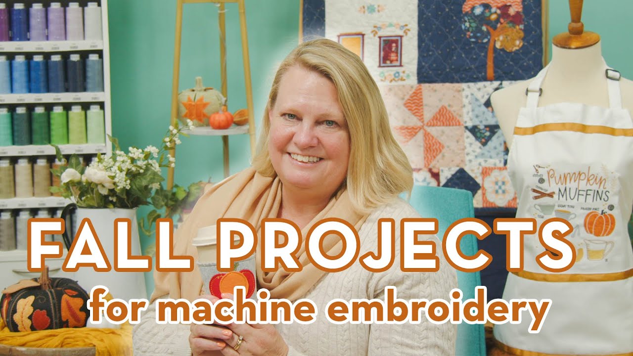 5 Cozy Fall Machine Embroidery Ideas to Stitch This Season 🍁🧵