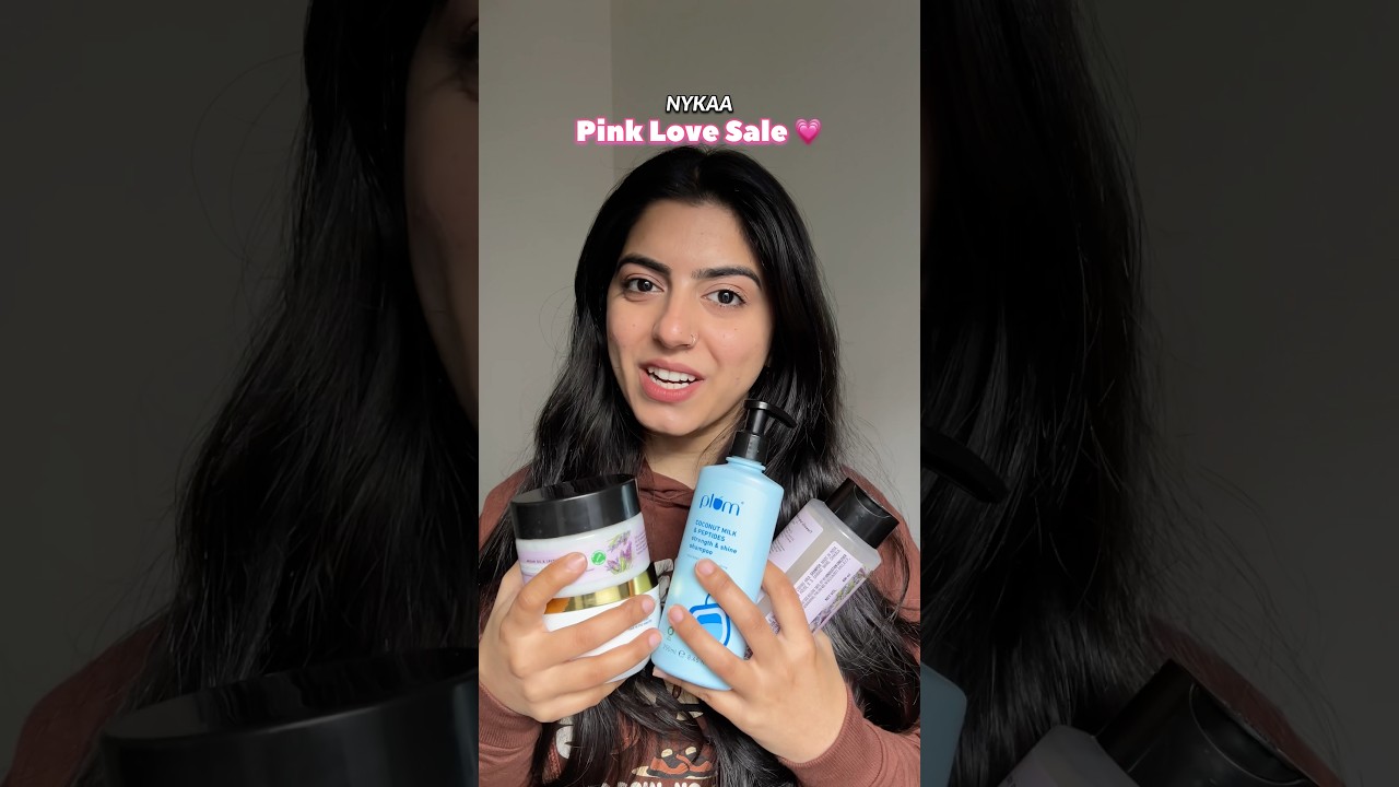 Распродажа Nykaa Pink Love | Рекомендации по уходу за волосами #nykaa #nykaapinklovesale