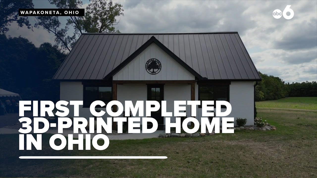 First completed 3D-Printed home in Ohio, is this the future?