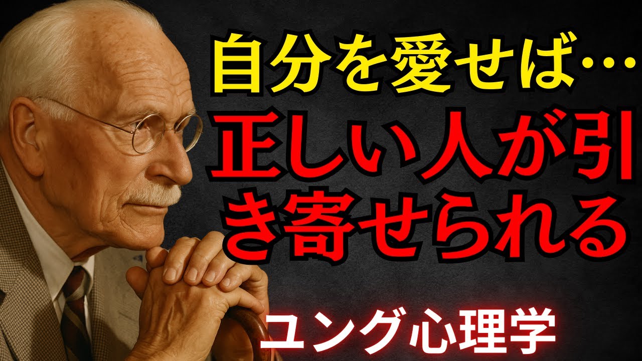 自分を十分に愛すれば、正しい人が現れる ― カール・ユング | 真の愛を引き寄せる人の秘密の習慣 | ユングが発見した無意識の法則