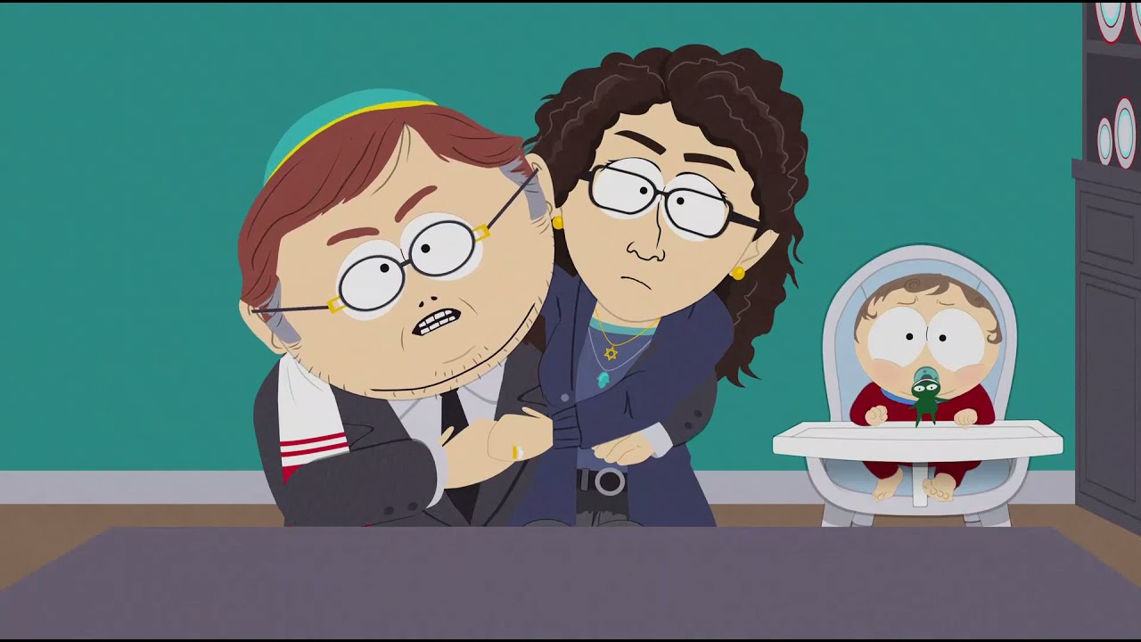 Cartman's kids yell at Kyle (South Park: Post COVID)