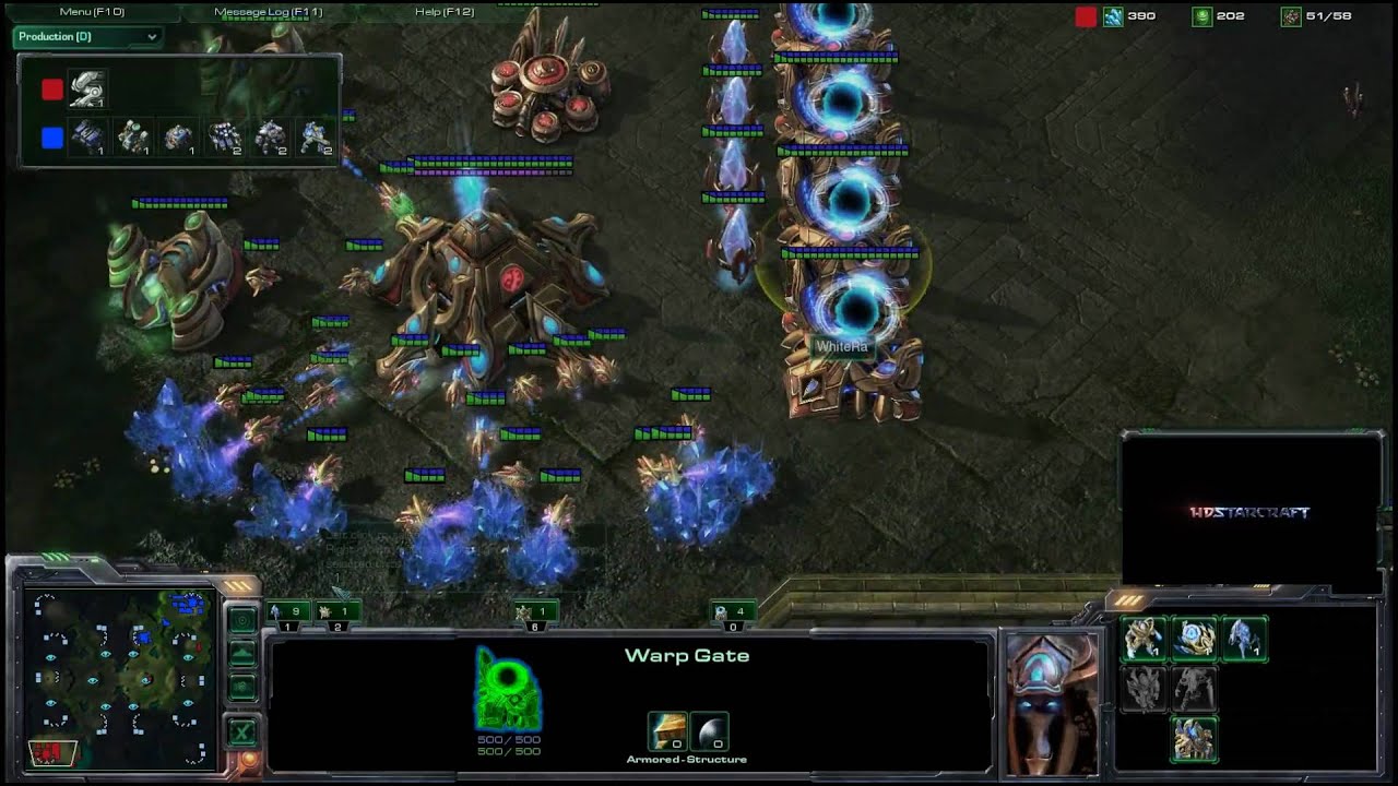 HD Starcraft 2 WhiteRa v Masq p1/2