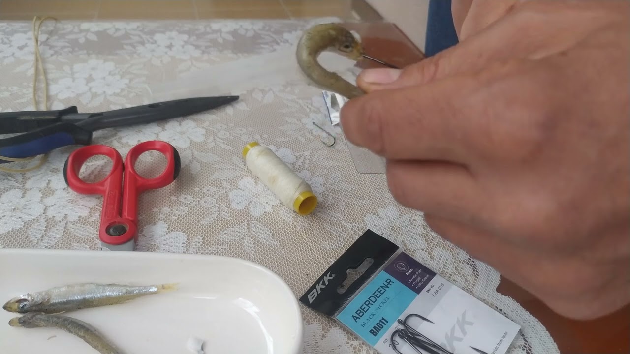 Gümüş balığı iğneye nasıl takılır sudak ve perch avlarında kullandığım igneler