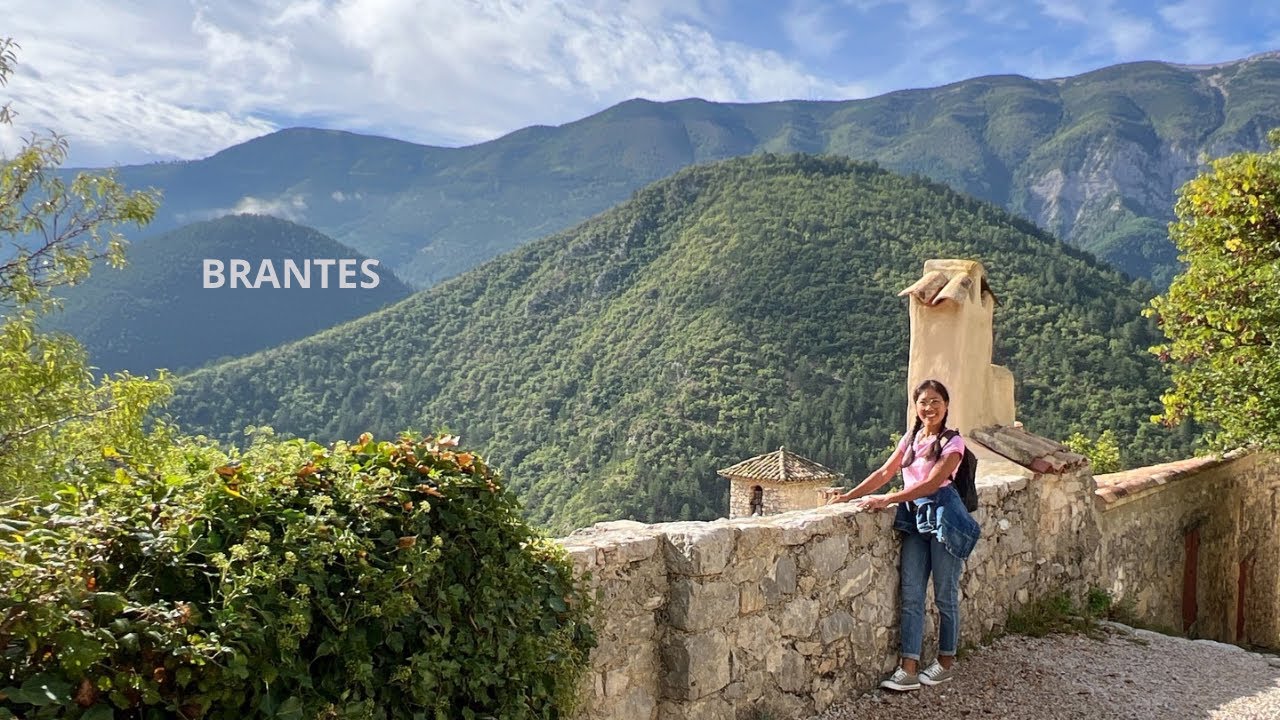 BRANTES  village ( le mont Ventoux နားက ရှေးရွာလေး)