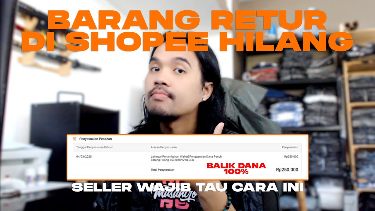 Barang Shopee di Retur Hilang!! Alhamdulillah bisa Claim 100% di Bayarin Shopee