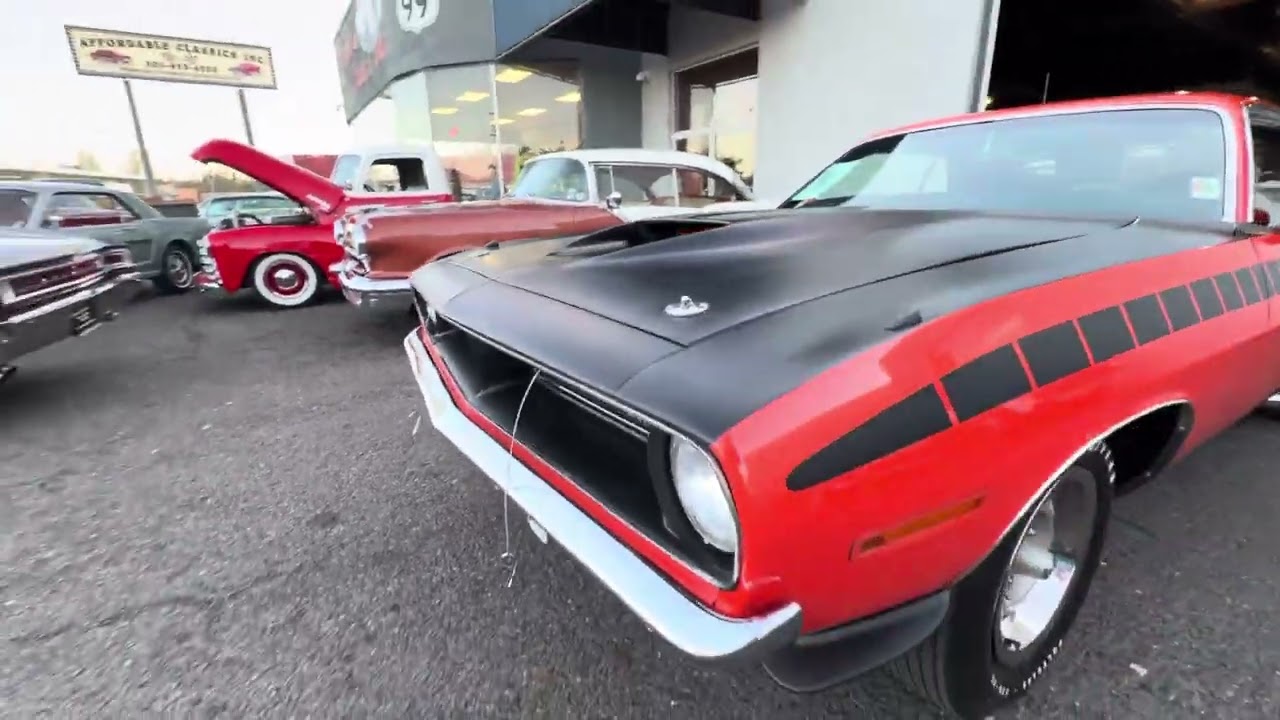 1970 Plymouth AAR Cuda’ For Sale @ Affordable Classics Inc