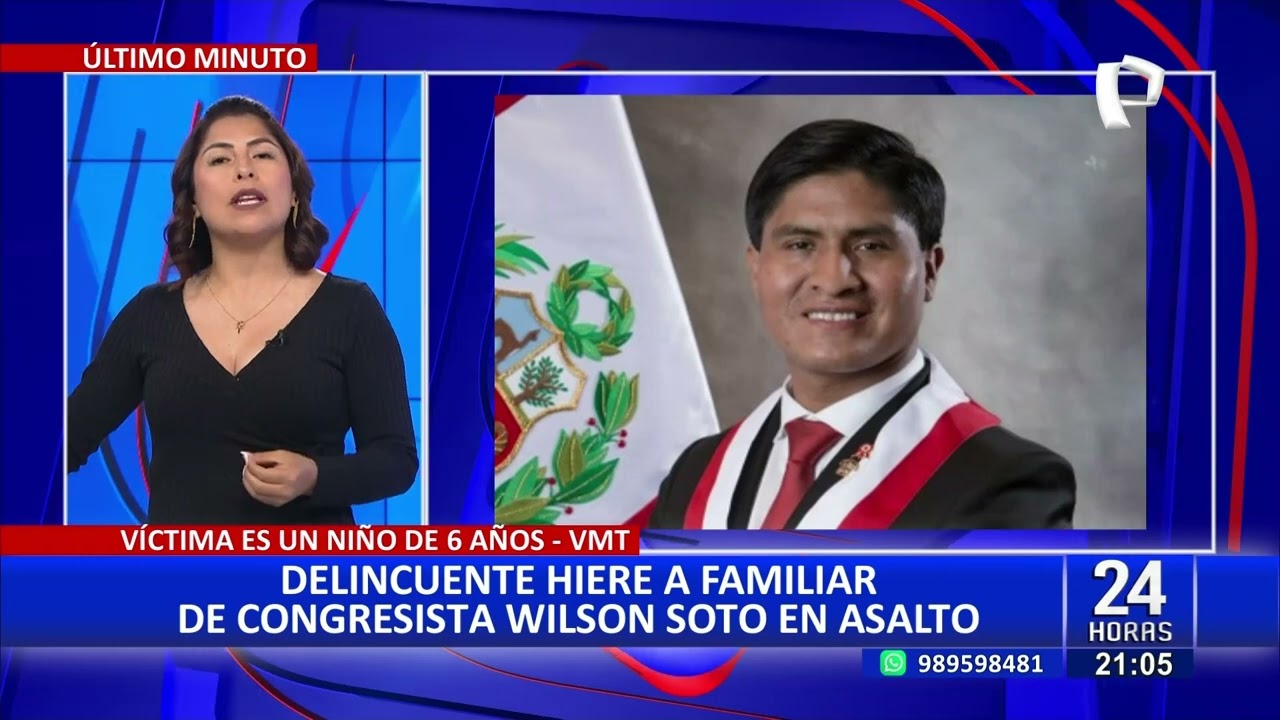 Villa Mar&iacute;a del Triunfo: delincuentes balean a sobrino de congresista Wilson Soto durante asalto