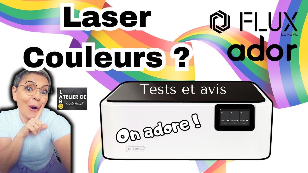 Flux ador premier laser couleur  au monde !!