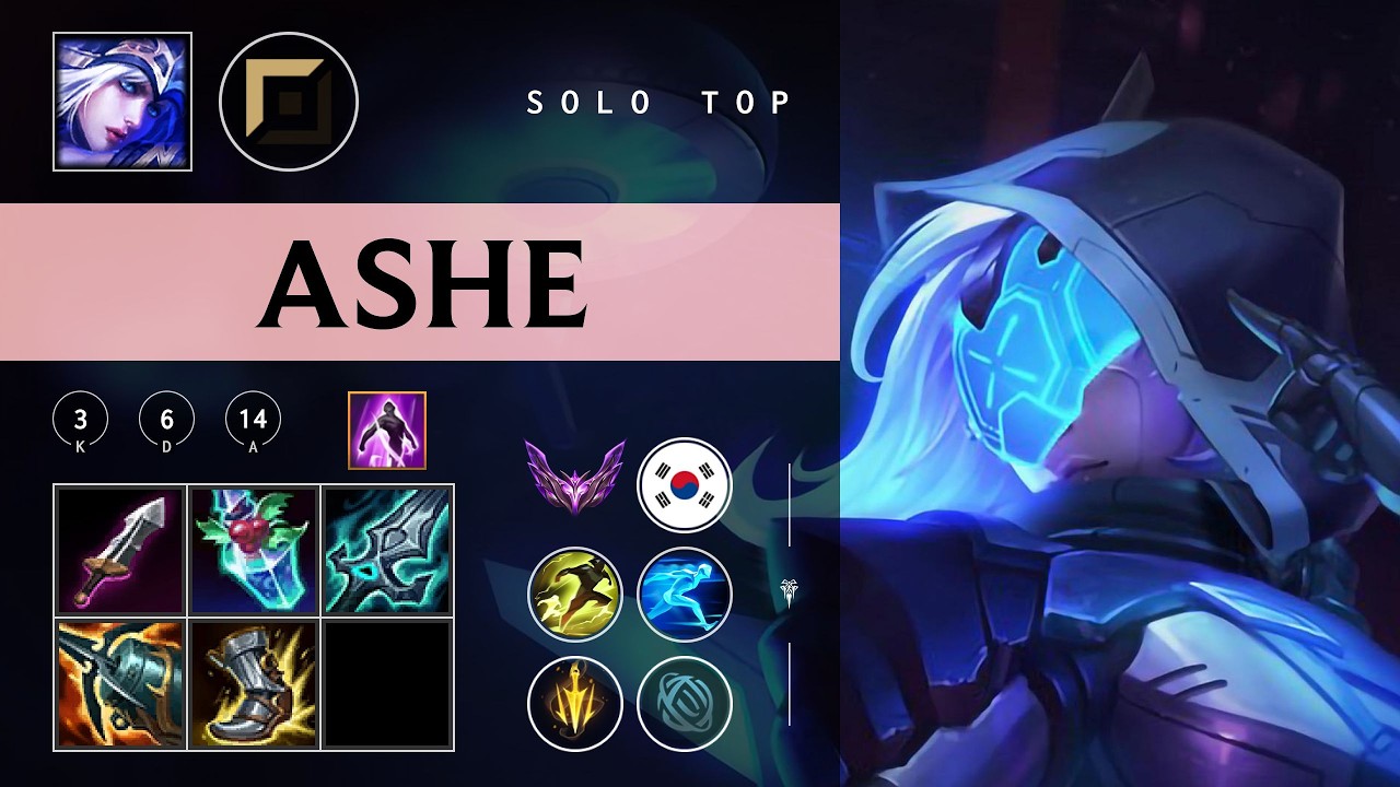 Ashe Top vs Kled - KR Master Patch 26.03