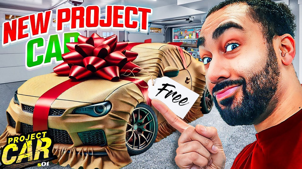 I've Been GIFTED A Project Car... AND I Lay Down A Challenge!