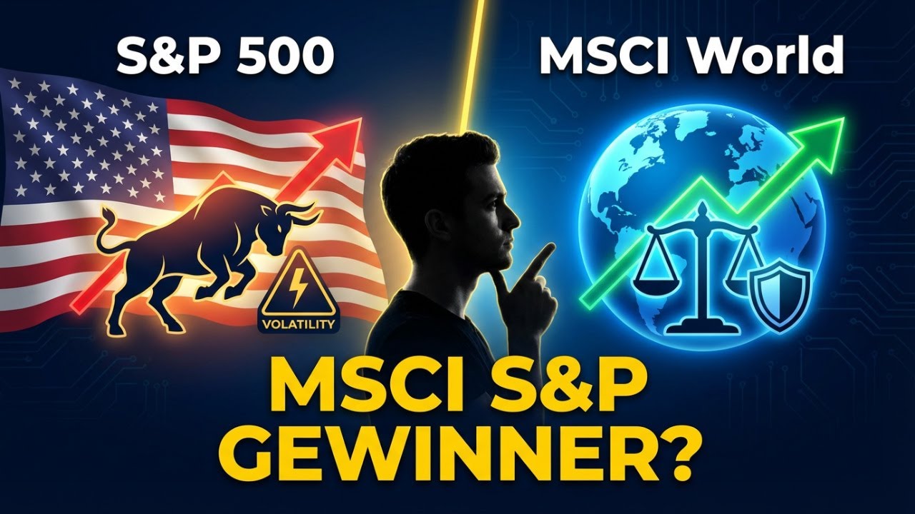 MSCI World oder S&P 500? Die klare Entscheidung für 2026