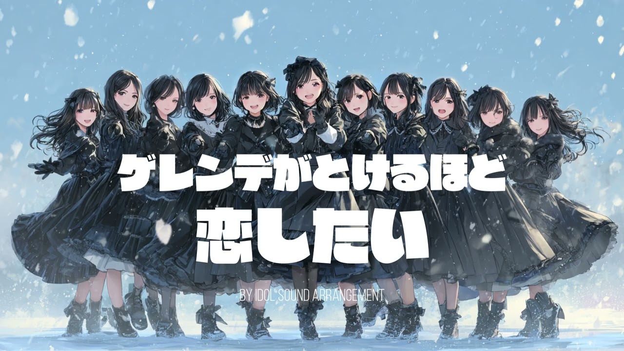 「ゲレンデがとけるほど恋したい 」を乃木坂46風にアレンジしたら | 広瀬香美【AIカバー】