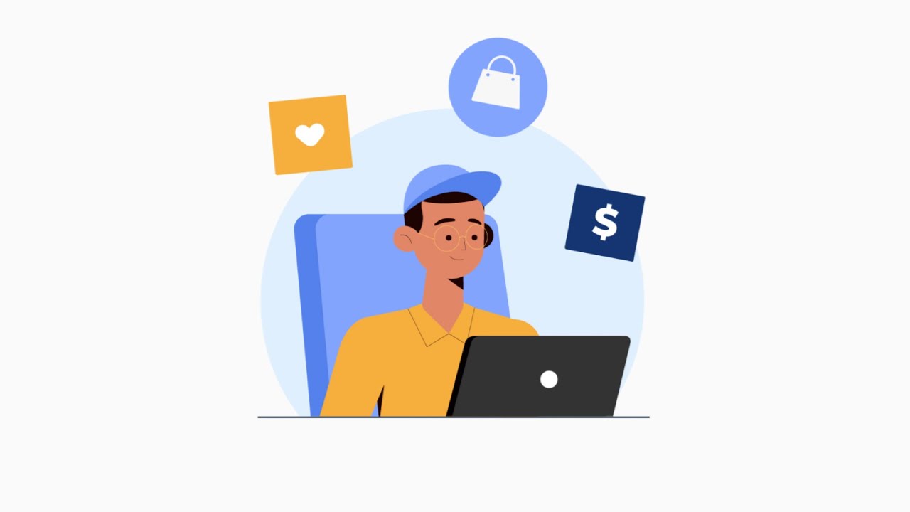 E-Commerce Explainer Animation in After Effects Tutorials ( PART01 )