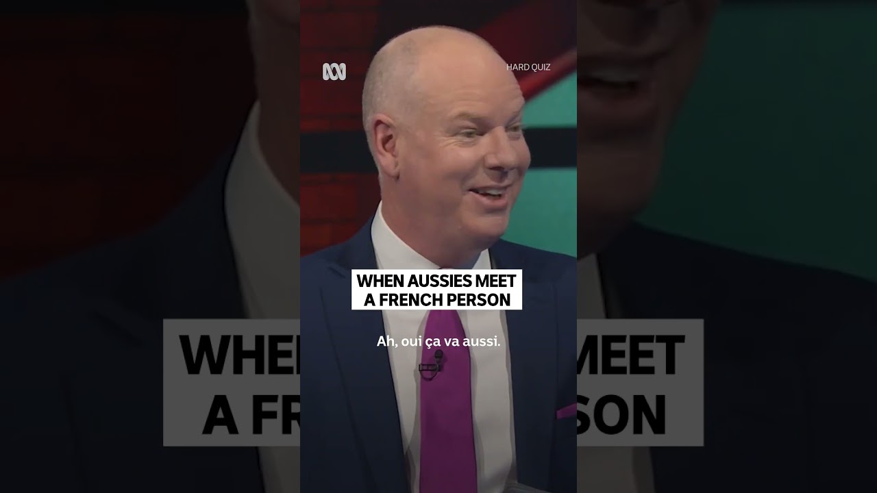 When Aussies try to speak French but the inner bogan comes out