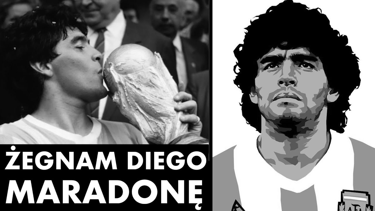 ŻEGNAM DIEGO MARADONĘ