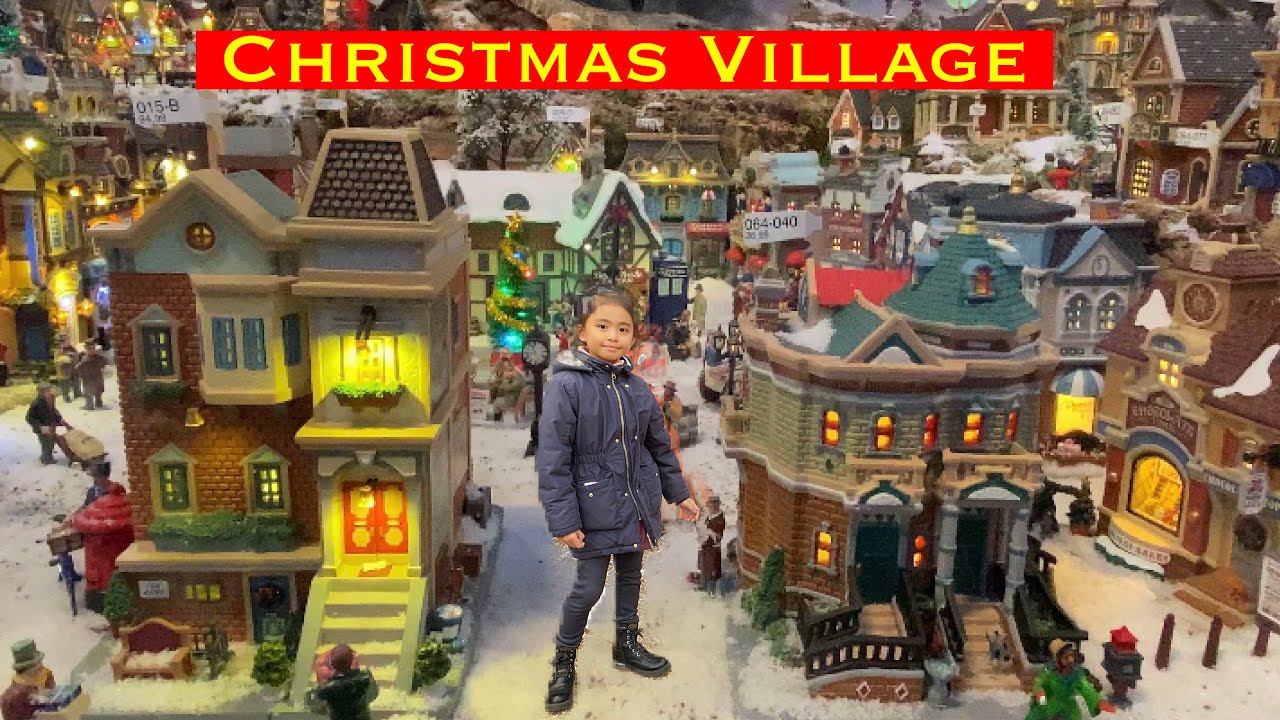 CHRISTMAS VILLAGE IN TUIN CENTRUM (Osdorp Netherlands) | JANETOT TV