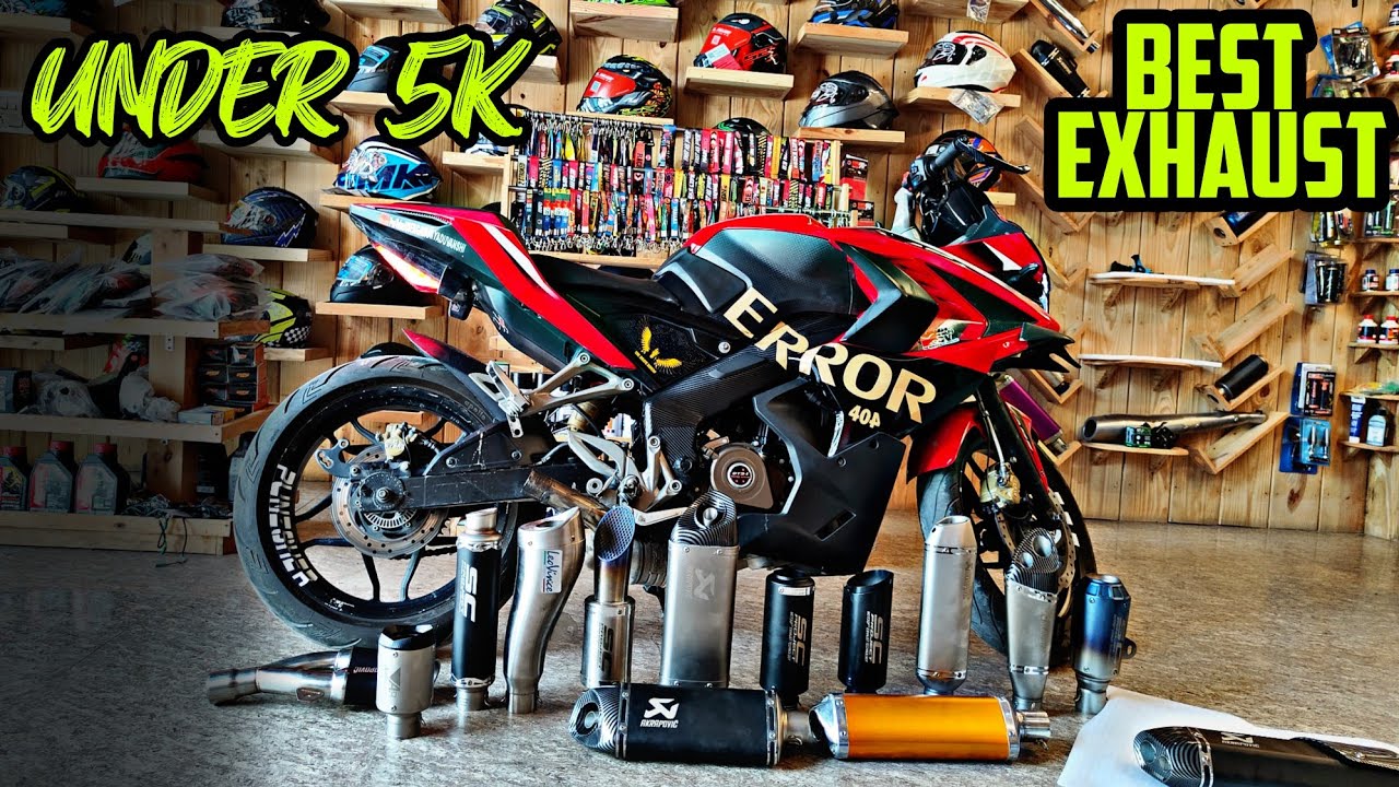 20 Loud Best Exhaust For RS200 & Any bike | Bike Modification