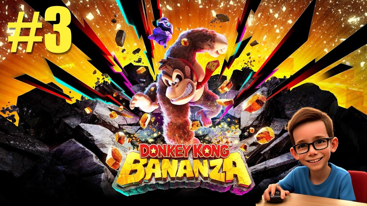 DONKEY KONG: BANANZA #3 CAPA -101 - FALTA DE AGUA, BANANAS, TROZOS DE MAPA, TIENDA, NIVELES EXTRA 🍌