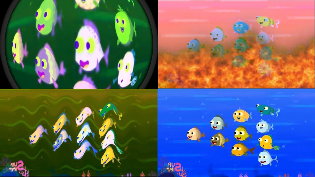 10 Little Fishes Finny Shark 'Four parison' Effects Super Simple Songs Sponsored By Preview 2Effects
