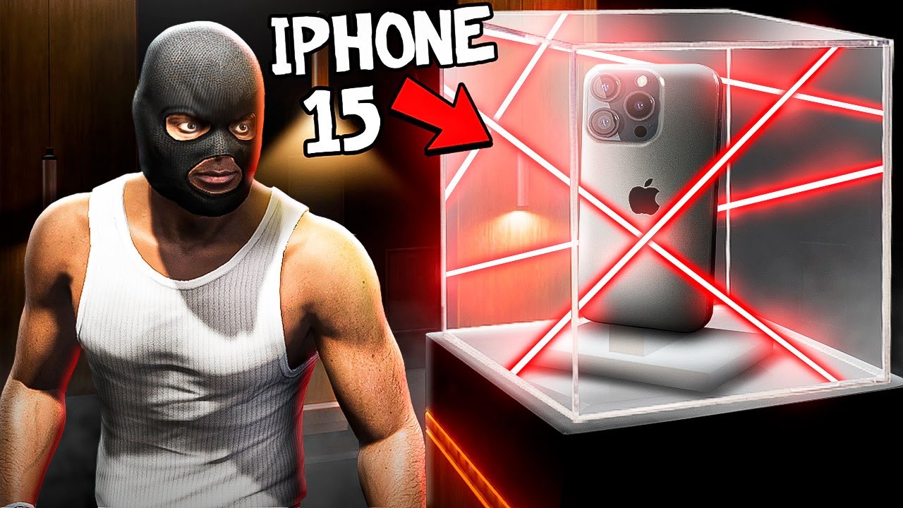 Franklin STEALS The IPHONE 15 (GTA 5 Mods)