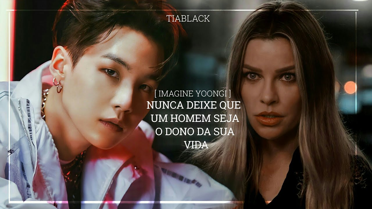 「ⁱᵐᵃᵍⁱⁿᵉ Min Yoongi | ރ Quando o g4n_st3r frio e calculista te protegê do seu ex-namorado ob**୭̥