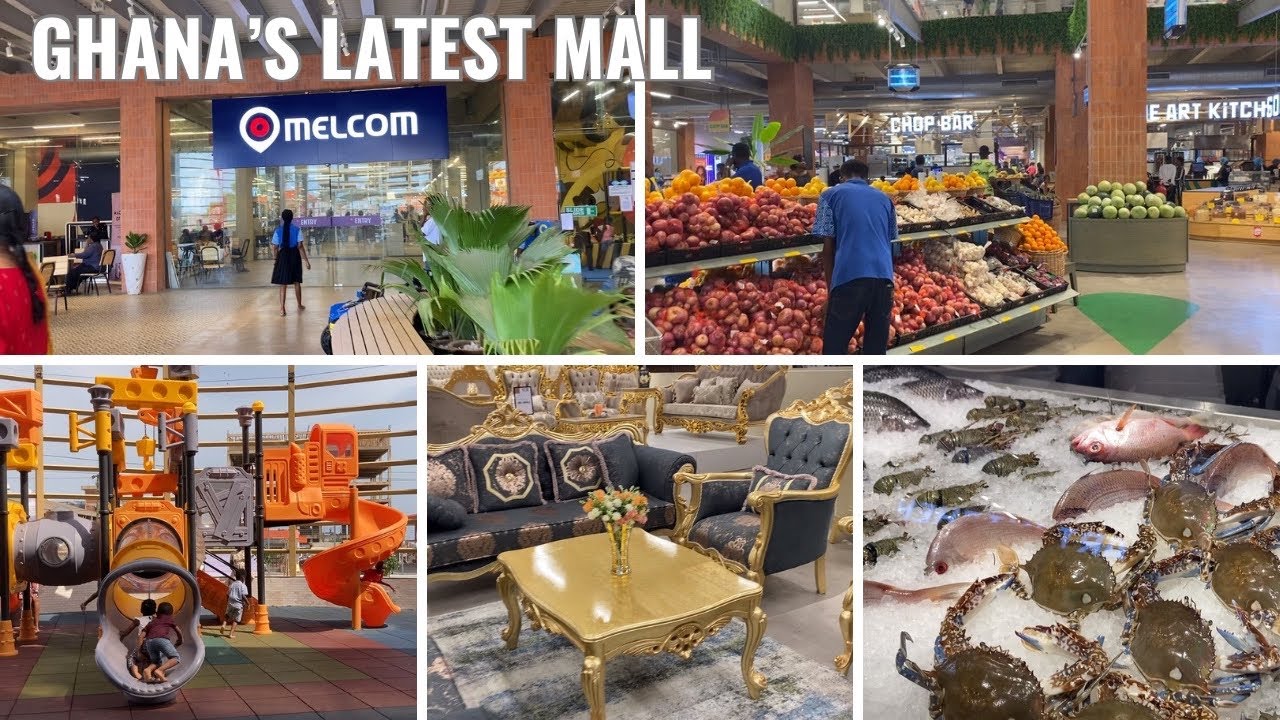 Крупнейший универмаг Ганы — Melcom Mall