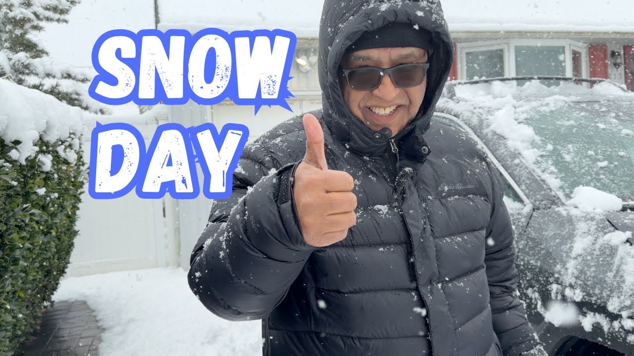 SNOW DAY IN NEW YORK | EISENHOWER PARK, LONG ISLAND | BREAKFAST