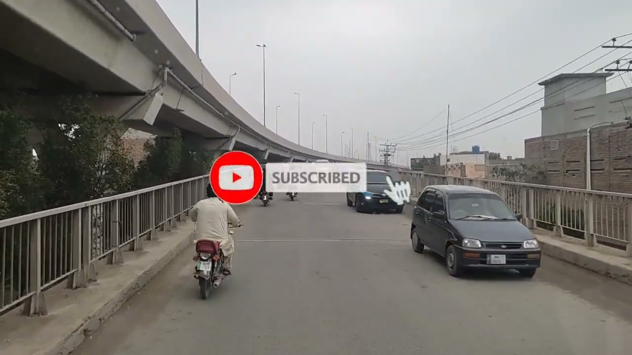 Multan City Ka Metro Station Qasim Fort Se BCG Chowk AUR Chowk Shahbaz Tak Ki Sair,Old Fly Ovr MTN