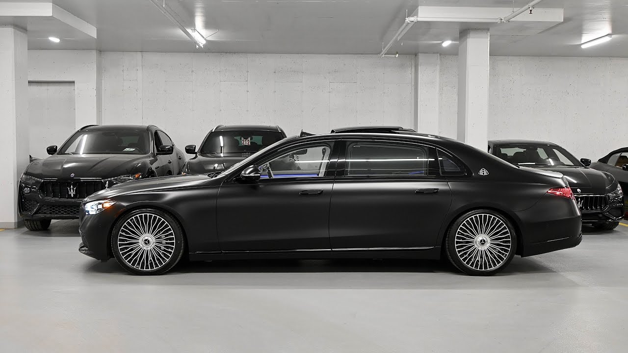 2022 Mercedes Maybach S580 Matte Black - Walkaround in 4k